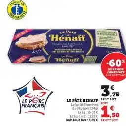 Hyper U Le Pùté Hénaff offre