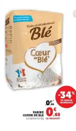 Hyper U Farine CĆur De BlĂ© offre
