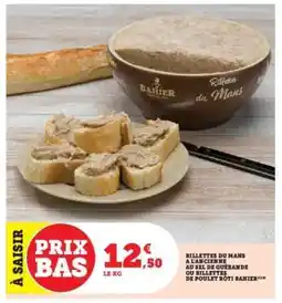 Hyper U RILLETTES DU MANS offre