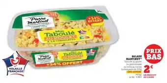 Hyper U SALADE MARTINET offre