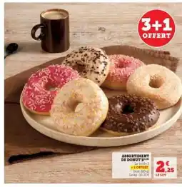 Hyper U ASSORTIMENT DE DONUTS offre