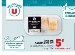 Hyper U DOS DE CABILLAUD U offre