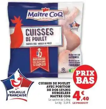 Hyper U Cuisses de Poulet offre