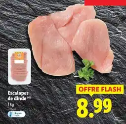 Lidl Escalopes De Dinde offre