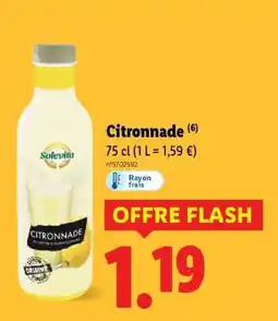 Lidl Citronnade offre