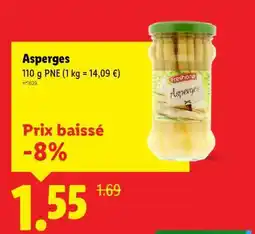 Lidl Asperges offre