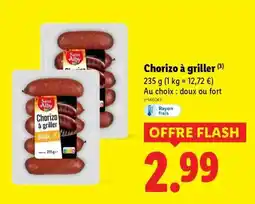 Lidl Chorizo à griller offre