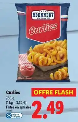 Lidl Curlies offre
