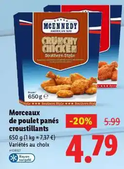 Lidl McEnnedy Crunchy Chicken Southern Style offre