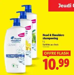 Lidl HEAD & SHOULDERS Shampooing offre