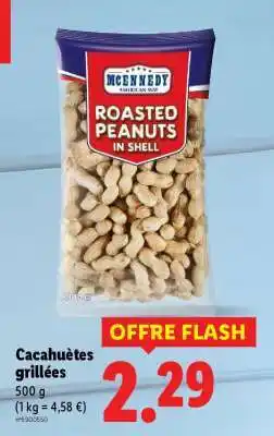 Lidl Cacahuètes grillées offre