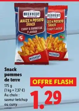 Lidl Snack pommes de terre offre