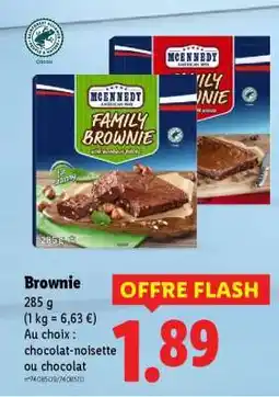 Lidl Brownie offre