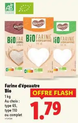 Lidl Farine d'épeautre Bio offre