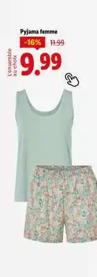 Lidl Pyjama femme offre