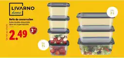 Lidl Boite de conservation offre