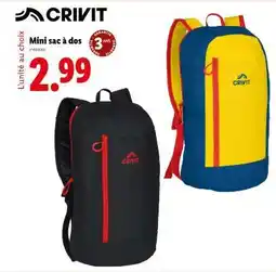 Lidl Mini sac à dos offre