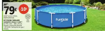 E.Leclerc Kit Piscine Tubulaire offre