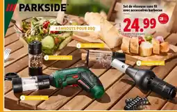 Lidl Set de visseuse sans fil avec accessoires barbecue offre
