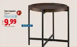Lidl Table d'appoint offre