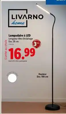 Lidl Lampadaire à LED offre