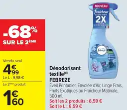 Cora Désodorisant textile FEBREZE offre