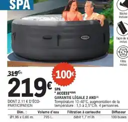 E.Leclerc Jardi SPA access offre