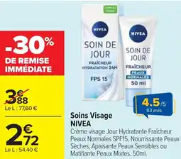 Cora Soins Visage NIVEA offre