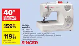Cora Machine à coudre offre