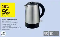 Cora Bouilloire électrique offre
