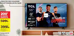 Cora Téléviseur QLED 4K offre