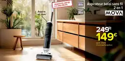 Cora Aspirateur balai sans fil 2 en 1 offre
