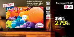 Cora Téléviseur LED 4K offre