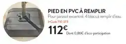 RAGT Jardin & Maison Pied en pvc à remplir offre