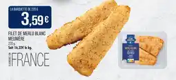 Match CITÉ MARINE Filet de merlu blanc meunière offre
