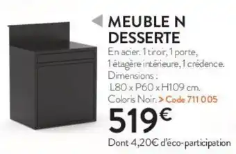 RAGT Jardin & Maison Meuble n desserte offre