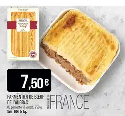 Match Maison Tino Parmentier de boeuf de l'Aubrac offre
