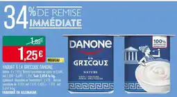 Match Danone Yaourt à la Grecque offre