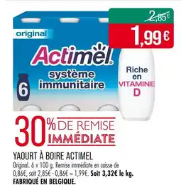 Match ACTIMEL Yaourt Ă boire offre