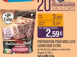 Match CARREFOUR EXTRA Préparation pour moelleux offre