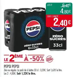 Match PEPSI PEPSI offre
