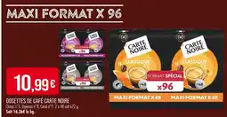 Match CARTE NOIRE Dosettes de café offre