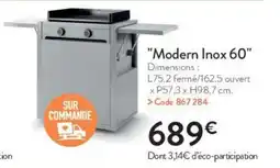 RAGT Jardin & Maison "modern inox 60" offre