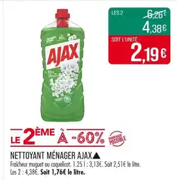 Match Ajax Nettoyant ménager▲ offre
