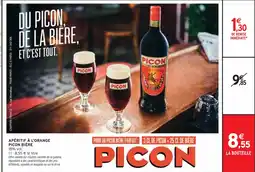 Intermarché Apéritif à l'orange picon bière offre
