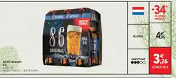 Intermarché 8.6 Bière blonde offre