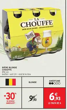 Intermarché LA CHOUFFE Bière blonde offre