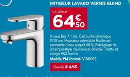 Gedimat MITIGEUR LAVABO VERNIS BLEND offre