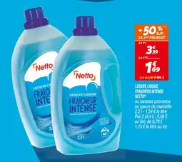 Netto NETTO Lessive liquide fraicheur intense offre
