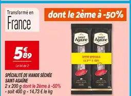 Netto SAINT-AGAÛNE Spécialité de Viande Séchée offre